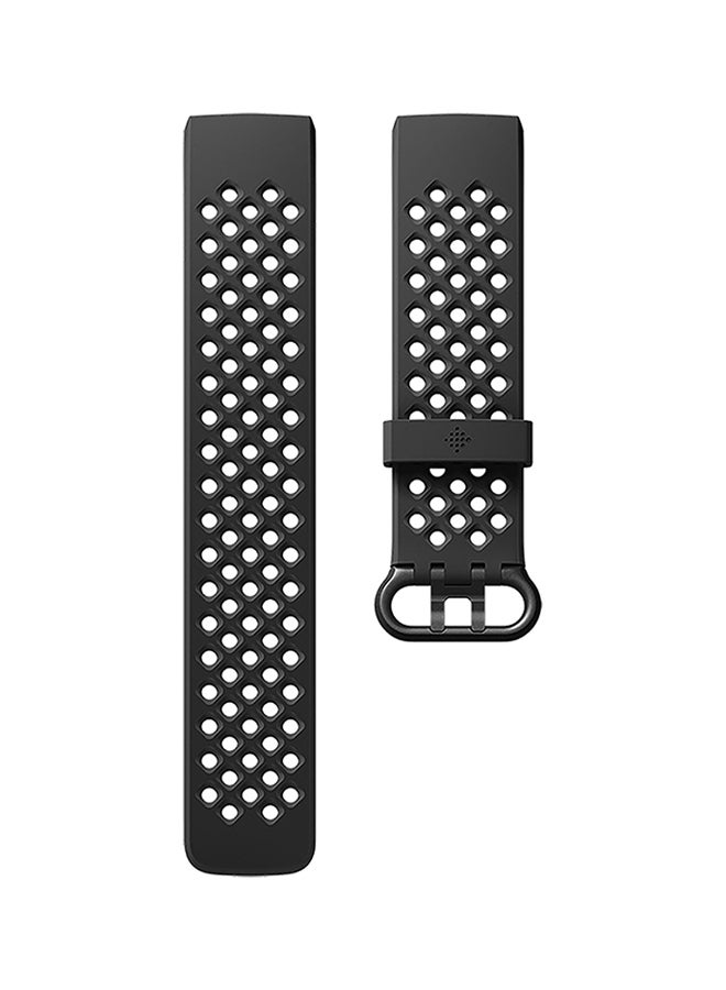 Sport Band For Fitbit Charge 3/4 Black