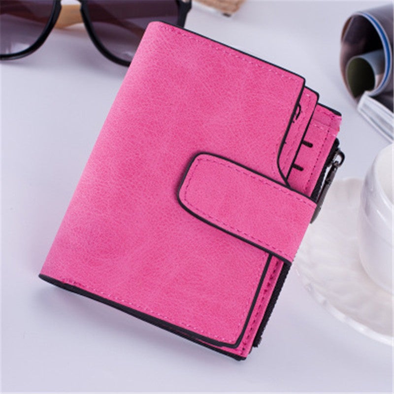 Women's Portable Money Purse Pink