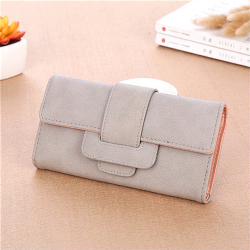 Easy To Carry Lightweight Ladies Purse Grey