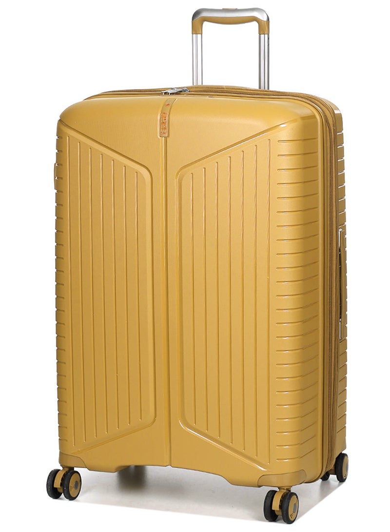 Evae Polypropylene Expandable Suitcase Luggage Trolley, Large 76 cm, Hardside