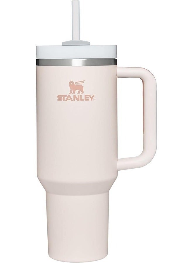 Stanley Quencher H2.0 FlowState Stainless Steel Vacuum Insulated Tumbler with Lid and Straw for Water, Iced Tea or Coffee, Smoothie and More, 40 oz