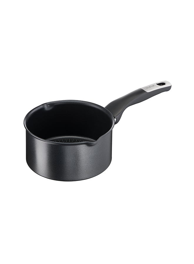 G6 Unlimited 16 Cm Non-Stick Saucepan, 1.4 Litre Black 1.4Liters