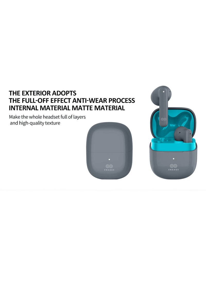 Sound your style with Engage PODS E96 Bluetooth Grey Blue