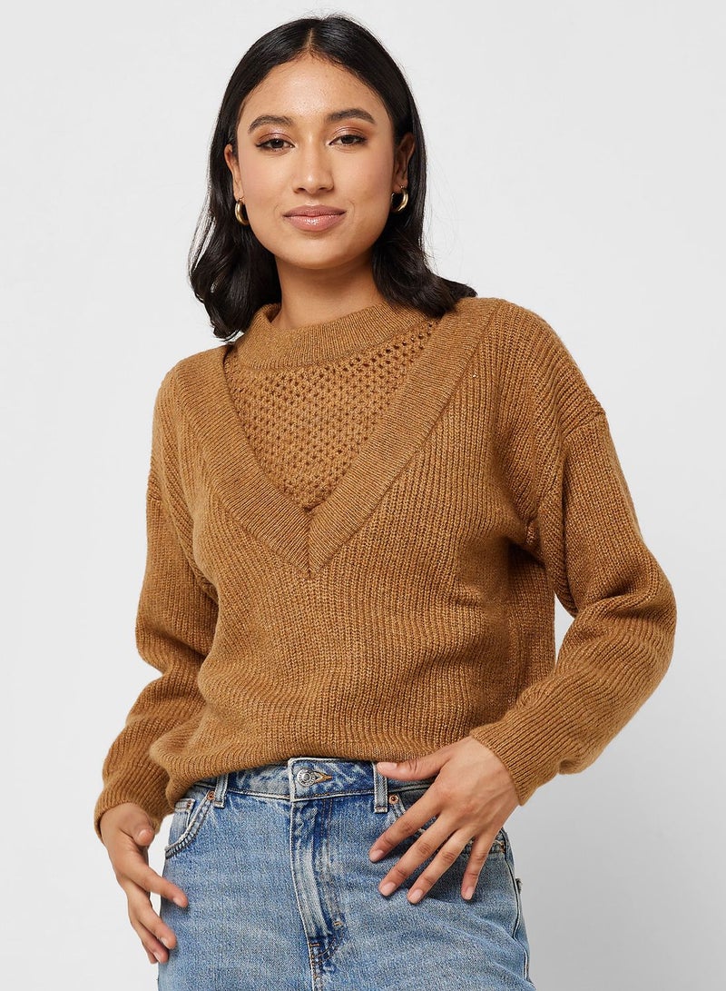 Knitted Ted Knitted Pullover