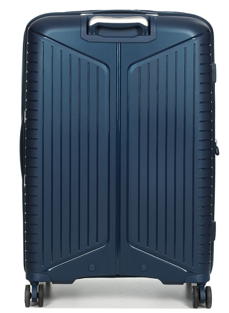 Evae Polypropylene Expandable Suitcase Luggage Trolley, Large 76 cm, Hardside