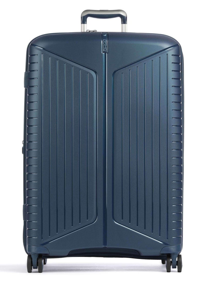 Evae Polypropylene Expandable Suitcase Luggage Trolley, Large 76 cm, Hardside