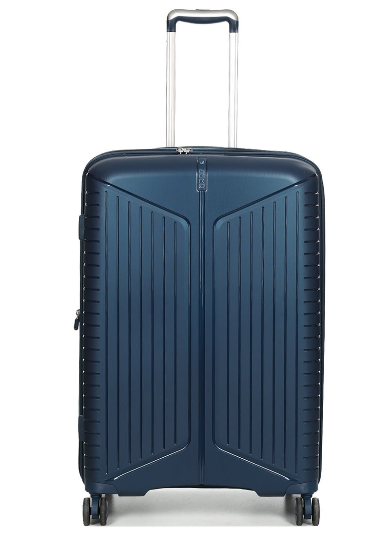 Evae Polypropylene Expandable Suitcase Luggage Trolley, Large 76 cm, Hardside