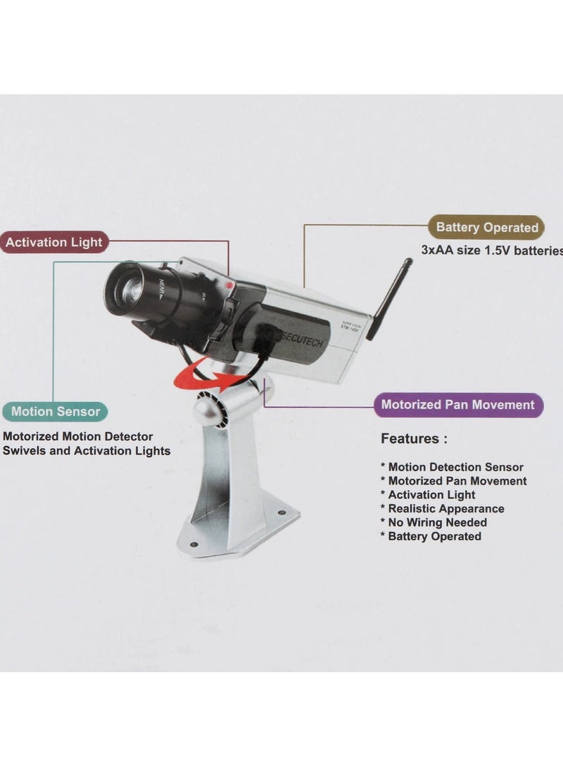 Wireless Rotating Gun-Style Monitoring Simulation Monitor Simulation Monitoring Camera Simulation Camera