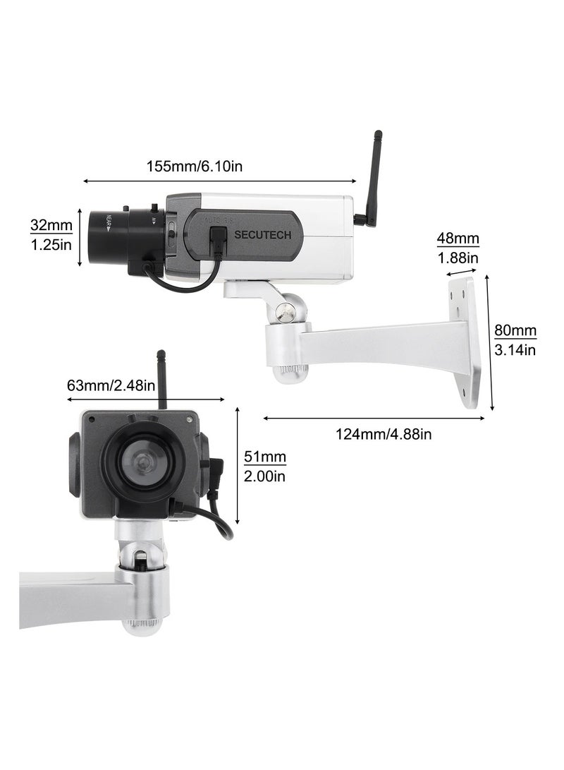 Wireless Rotating Gun-Style Monitoring Simulation Monitor Simulation Monitoring Camera Simulation Camera