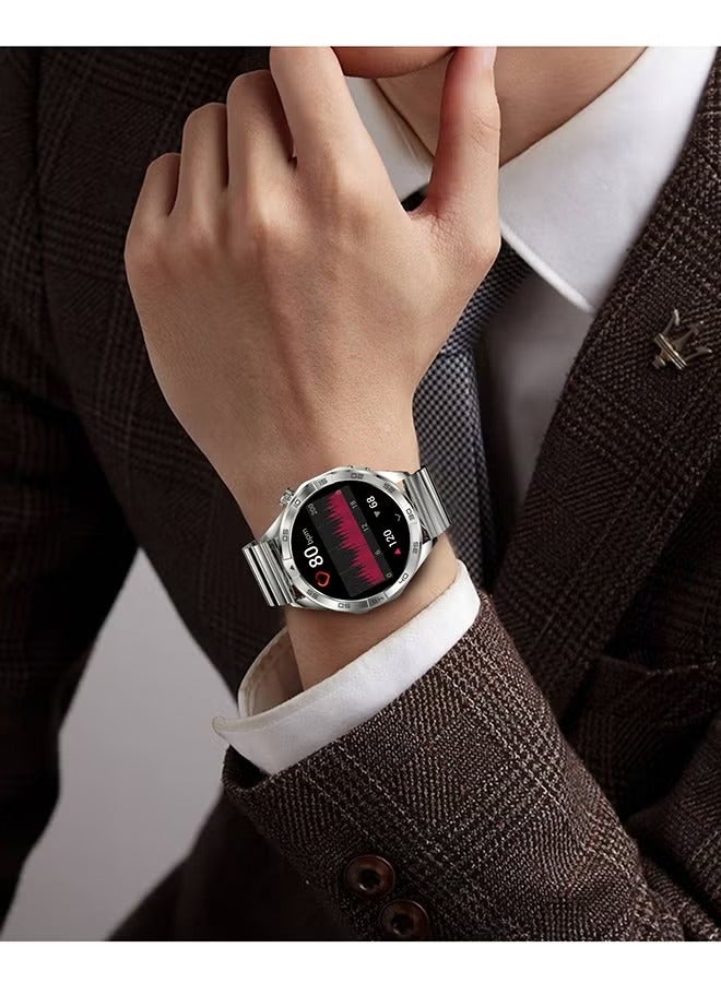 Men's Smartwatch, Bluetooth Call, Heart Rate Monitoring For Exercise And Sleep, Waterproof, Universal For Android And IOS Systems, RT EX105 Green