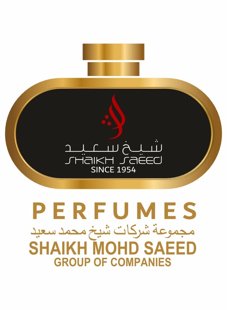 SHAIKH SAEED Al Khayl Unisex Arabic Perfume - Luxurious Fragrance with Bitter Orange, Aromatic, Pink Pepper, Ambery, Nutmeg, Woody, Ambergris, Cedarwood, and White Musk Notes - 100ml Bottle