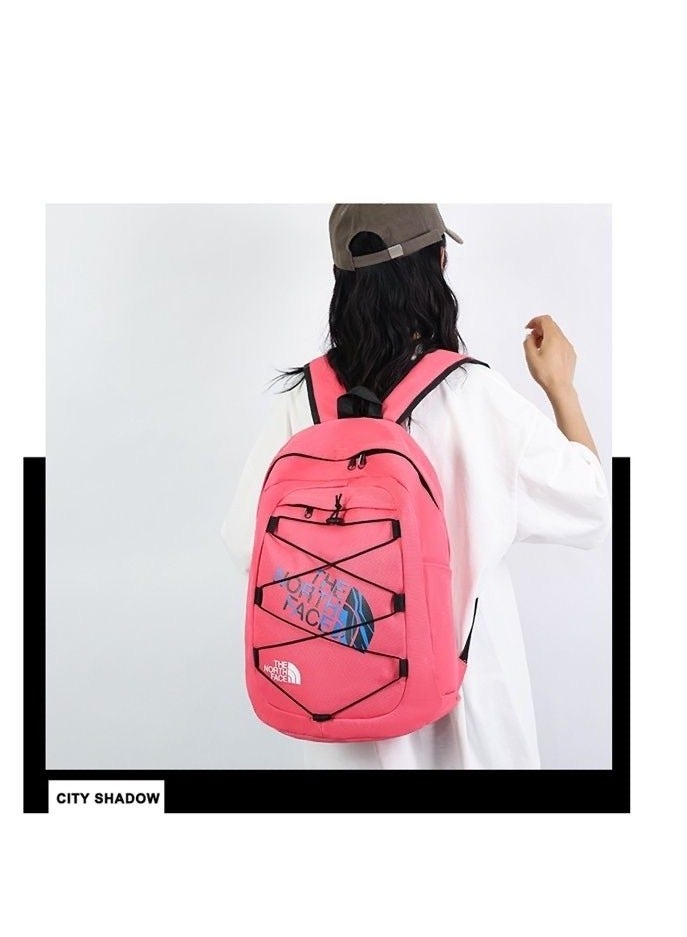 【School season】Classic Colorful School Bag  Computer Compartment Must-Have Back-to-School Travel Bag Laptop Bag for Students