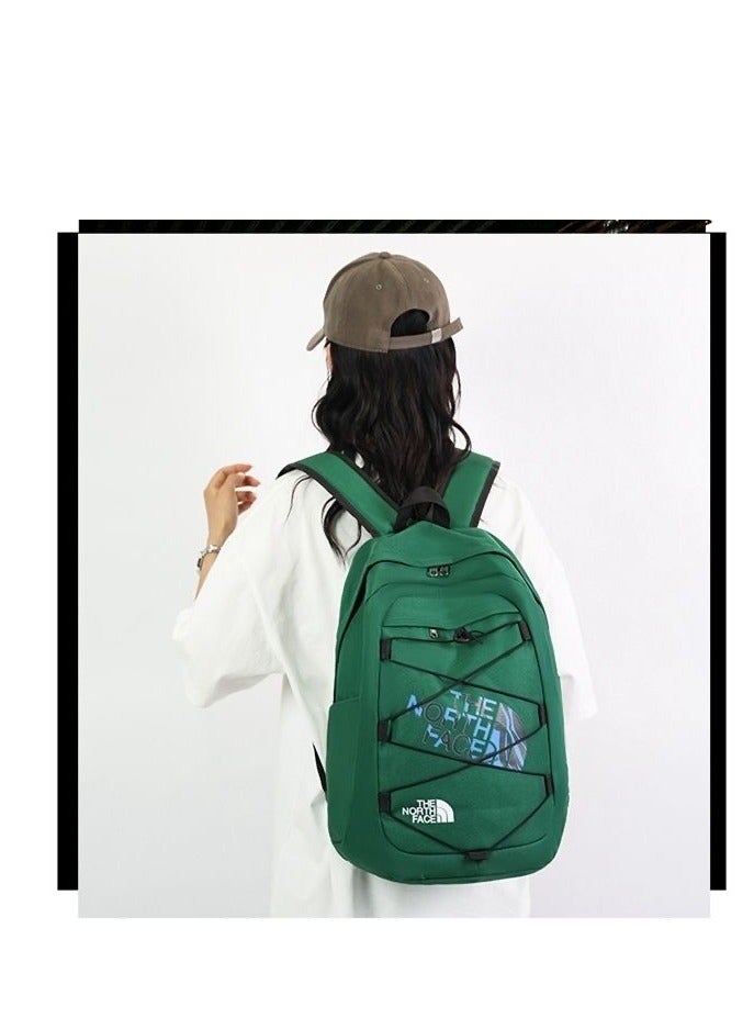 【School season】Classic Colorful School Bag  Computer Compartment Must-Have Back-to-School Travel Bag Laptop Bag for Students