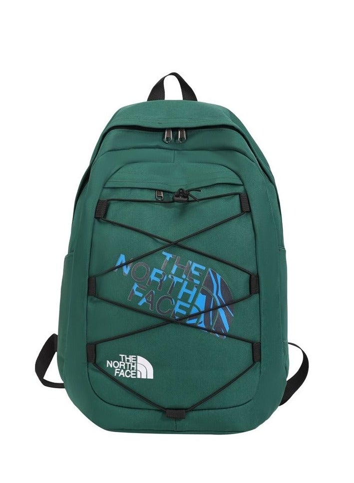 【School season】Classic Colorful School Bag  Computer Compartment Must-Have Back-to-School Travel Bag Laptop Bag for Students