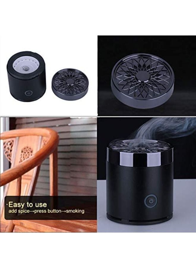 New Style Rechargeable USB Type-C Power Incense Burner Bakhoor Evaporator