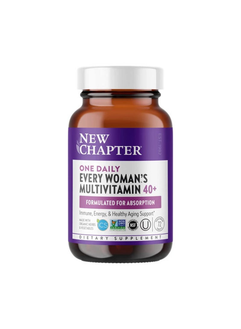 Every Woman’s One Daily 40+ Multivitamin – 72 Tablets