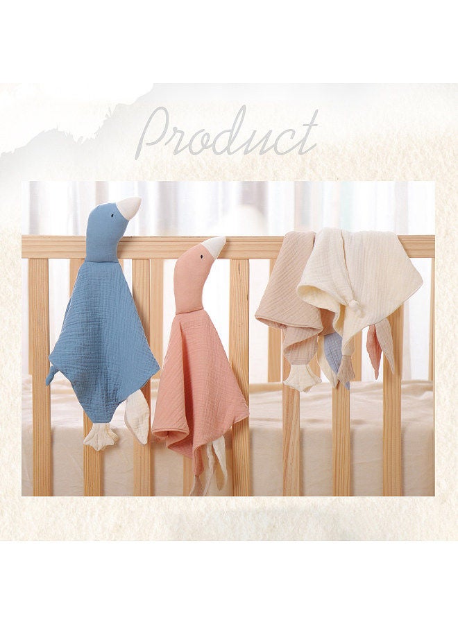 Cute Animal Security Blankets for Babies Soft Cotton Loveys for Babies Soothing Towel Uni Breathable