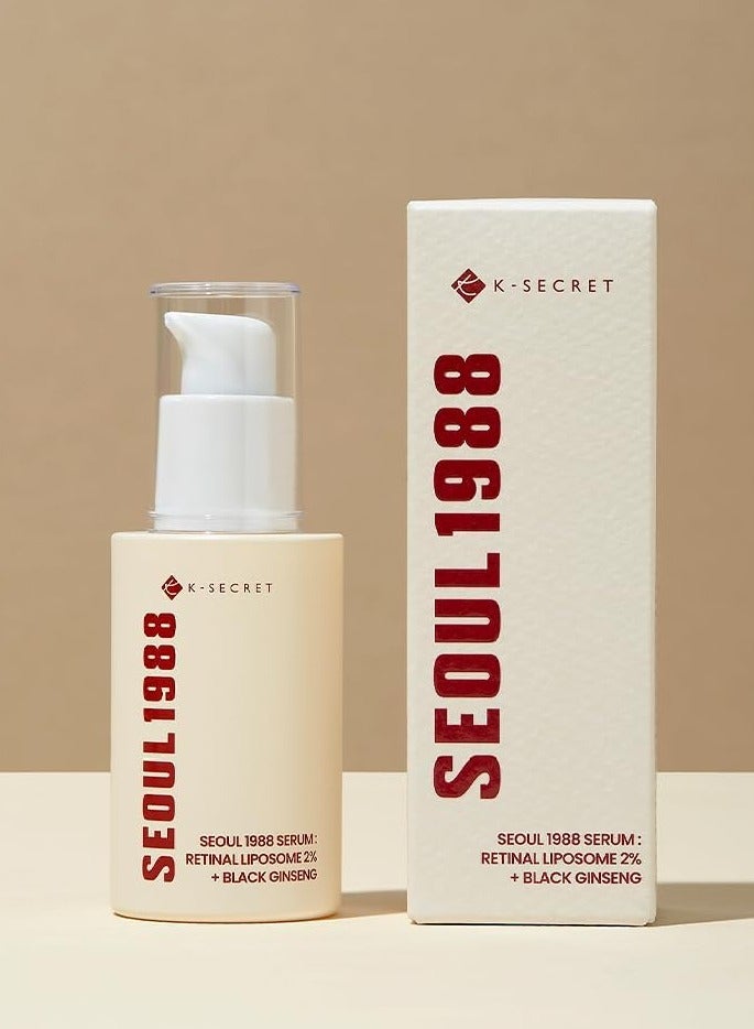 SEOUL 1988 Serum : Retinal Liposome 2% + Black Ginseng, 30ml