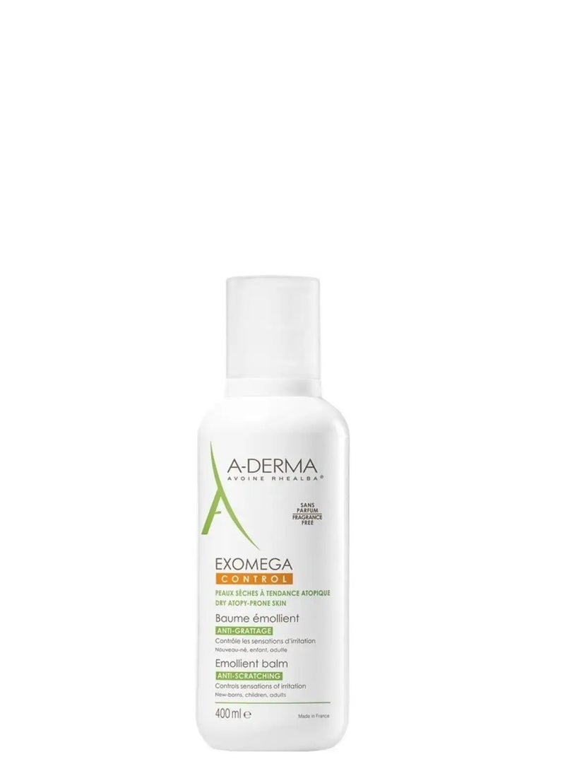 A DERMA EXOMEGA CONTROL EMOLLIENT BALM 400ML