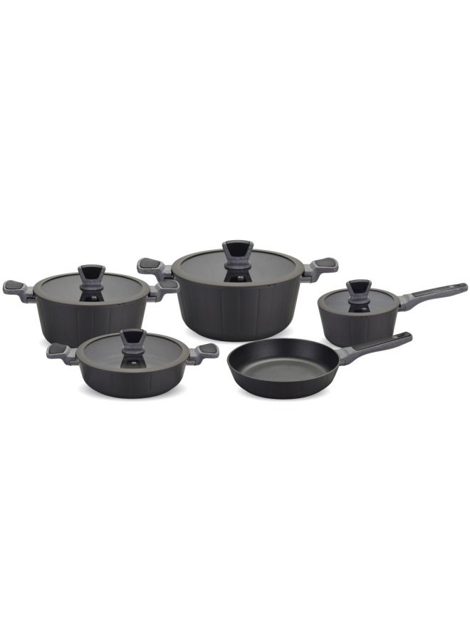 Stella 9-Pc Cookware Set - 4.4 mm