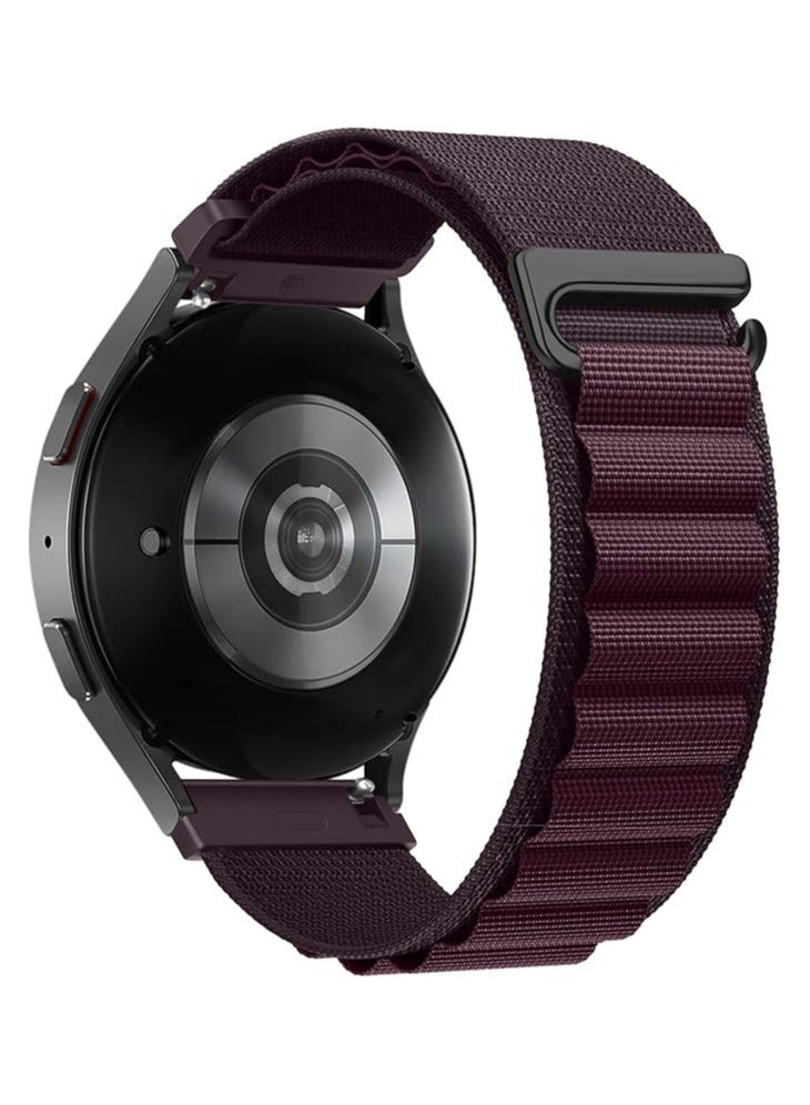 20mm Watch Straps Compatible with Samsung Galaxy Watch 6 Classic 47mm 43mm Galaxy Watch 6/5/4 40mm 44mm/Galaxy Watch 5 Pro Sport Nylon Strap Amazfit GTS 4 Quick Release Strap