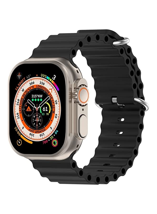 HuHa Watch Band For Apple Watch Ultra 2 49mm | Apple Watch Ultra 49mm / Watch Series 9 | 8 | 7 | 45mm / SE 3 | SE 2 | 6 | SE | 5 | 4 | 44mm / 3 | 2 | 1 | 42mm - Band Strap Compatible With Apple Watch