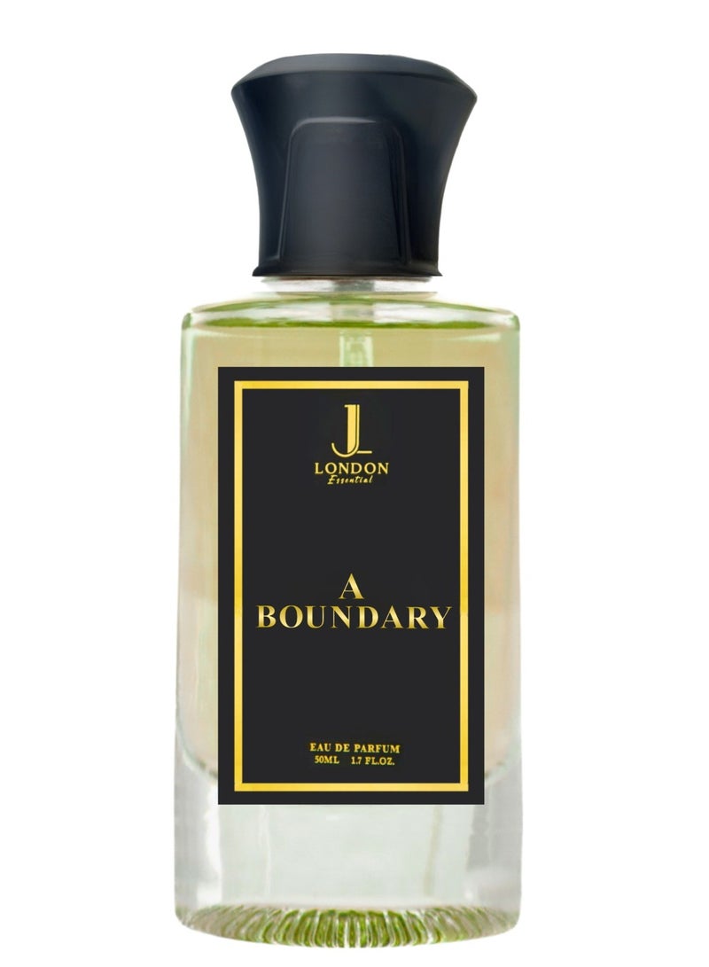 JAN LONDON ESSENTIAL - A BOUNDARY EDP Perfume For Men And Women Long Lasting Unisex Fragrance Inspired Perfumes for Ladies & Gents 50ml