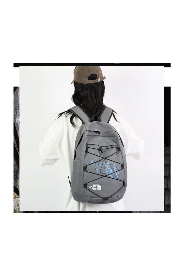 【School season】Classic Colorful School Bag  Computer Compartment Must-Have Back-to-School Travel Bag Laptop Bag for Students