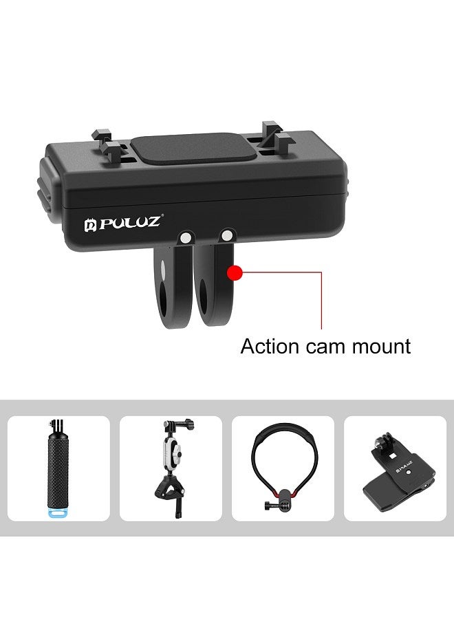 Magnetic Quick Release Mount for Sports Camera Magnetic Adapter Mount Aluminum Alloy Replacement for Insta360 Ace/ Ace Pro