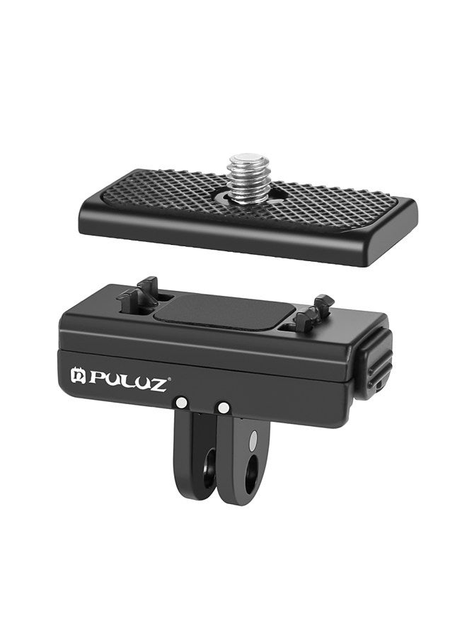 Magnetic Quick Release Mount for Sports Camera Magnetic Adapter Mount Aluminum Alloy Replacement for Insta360 Ace/ Ace Pro