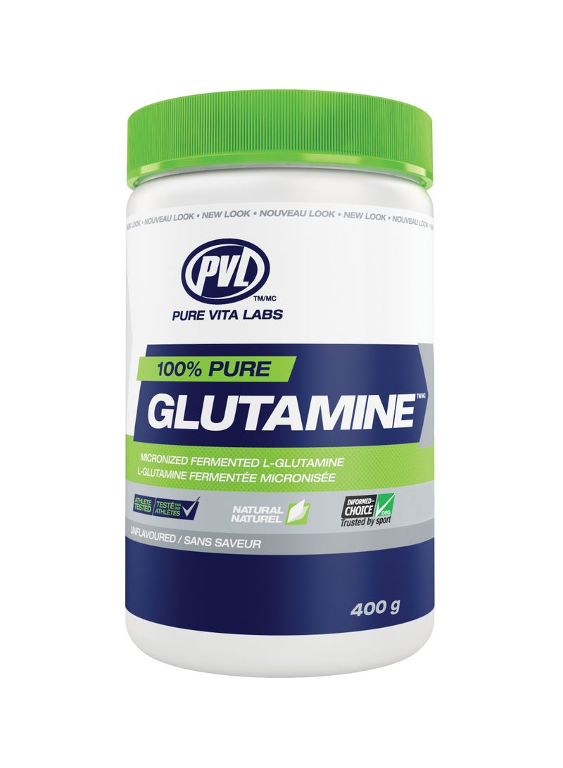 100% Pure Glutamine 400g - Unflavoured