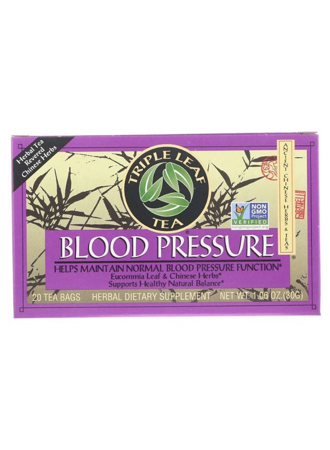 Pack Of 20 Blood Pressure Tea Bags