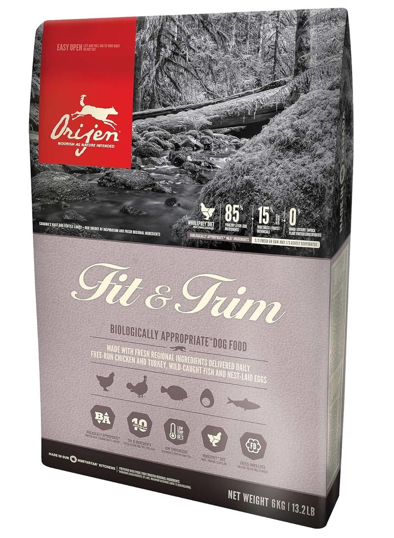 Orijen Fit & Trim Dry Dog Food 11.4kg