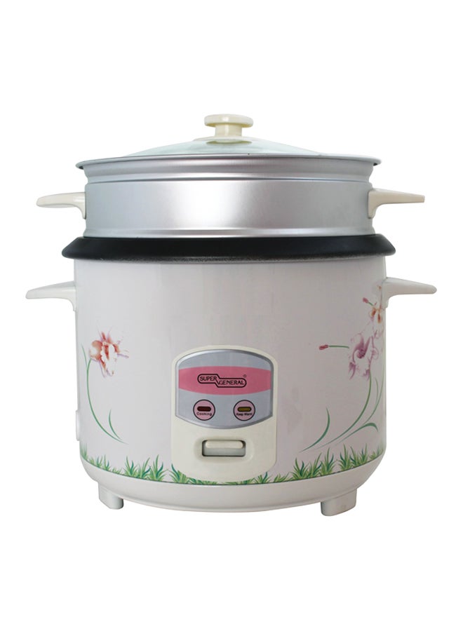 Rice Cooker 1.8L 1.8 L 700.0 W SG RC 18W White