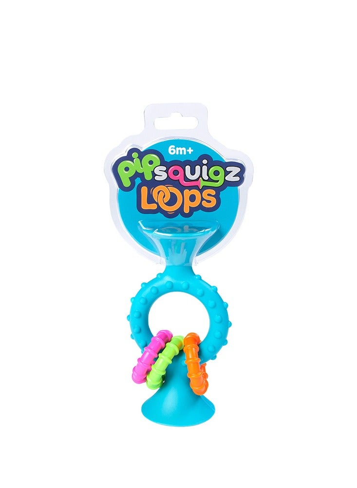 Fatbrain Toys pipSquigz Loops- Teal