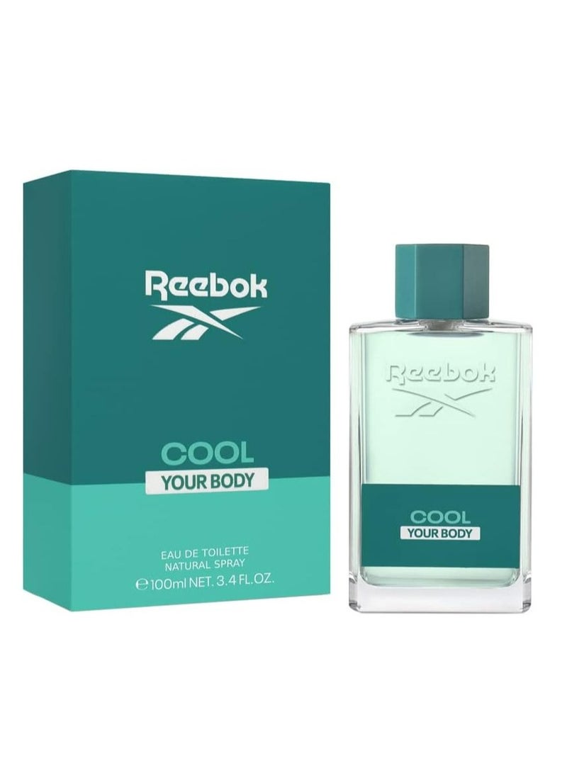 Reebok Cool Your Body Perfumes Men's Eau de Toilette 100 ml
