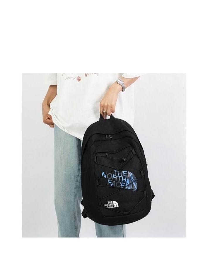 【School season】Classic Colorful School Bag  Computer Compartment Must-Have Back-to-School Travel Bag Laptop Bag for Students