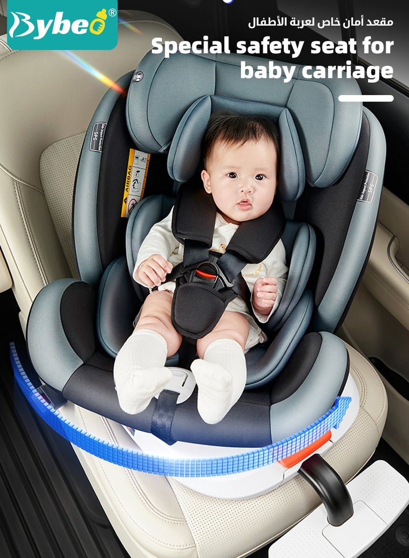 ﻿Baby Safety Car Seat for Infant/Kids with ISOfix Interface and Load Leg, Convertible Toodler Car Seat with 5-Point Safety Harness and 10 Level Adjustable Headrest, Rearward/Forward Facing, Up to 36kg
