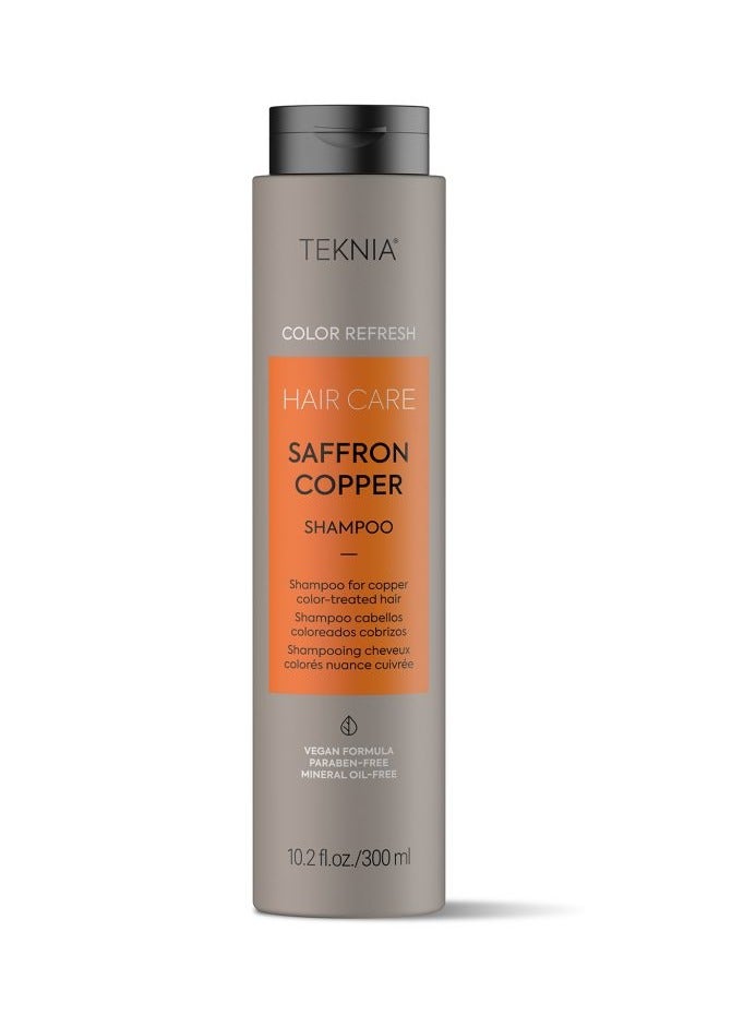 Lakme Color Refresh Teknia Saffron Copper Hair Shampoo for Copper Color - Treated Hair 300ml