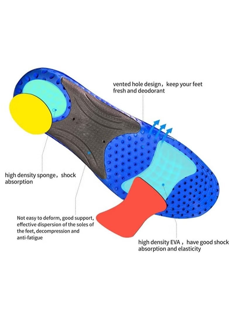 Orthotic Insole High Arch Foot Support Soft Medical Functional insoles Insert for Severe Flat Feet Plantar Fasciitis Pain Valgus Man And Woman