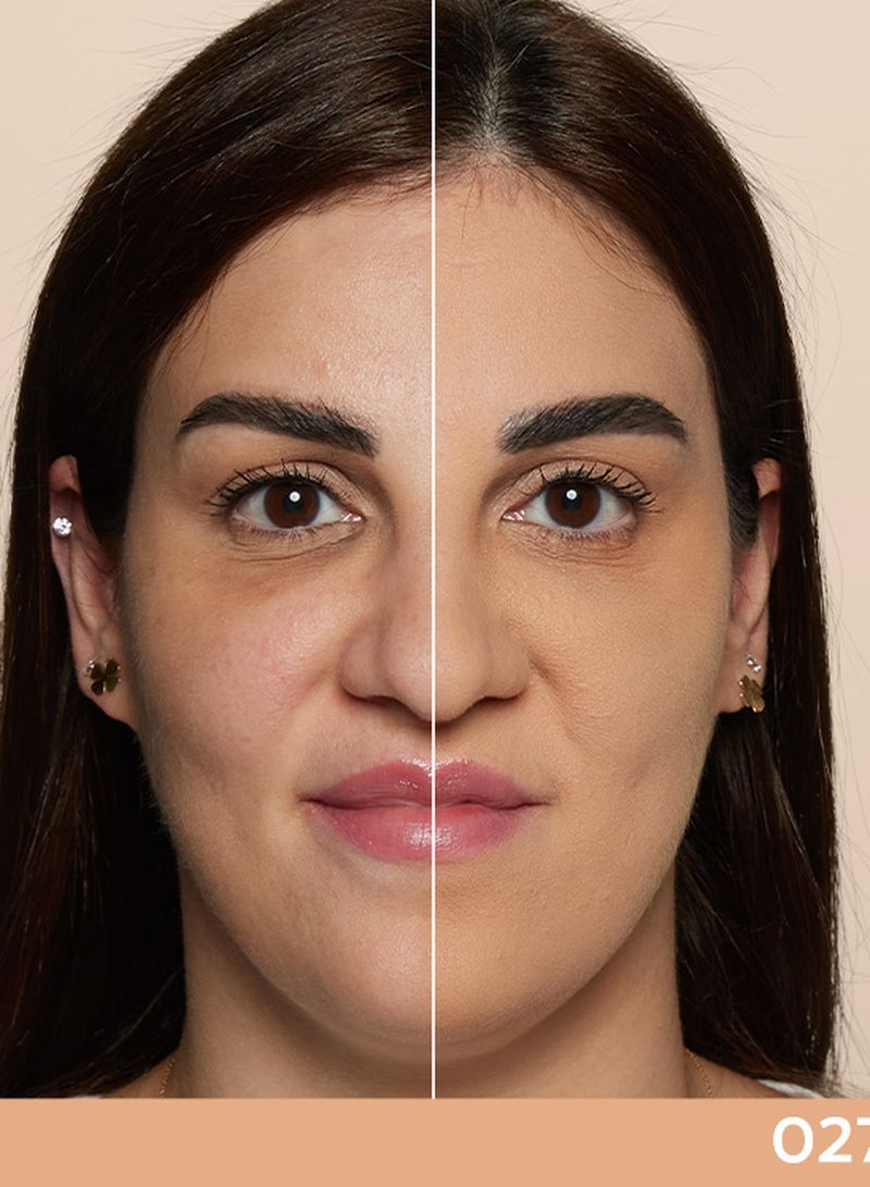 Full Coverage Blurring Powder Foundation - 027 - Desert