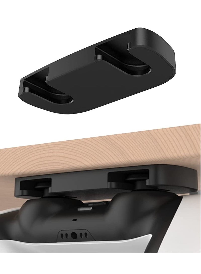 Controller Table Stand for PS5 PS4 Controller Under Desk Mount for DualSense DualShock 4 Controller Holder Table Organize and Desk Management