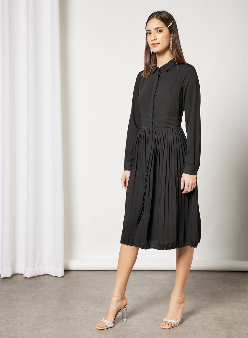 Pino Midi Dress Black