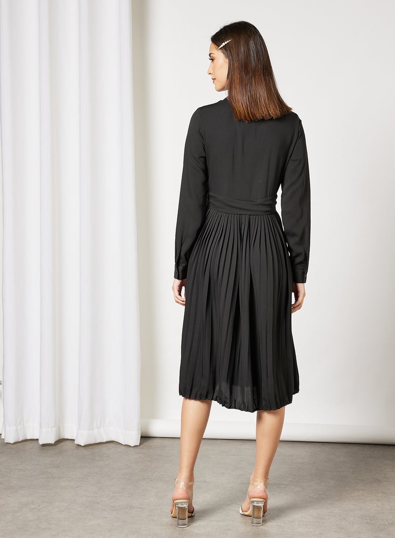 Pino Midi Dress Black