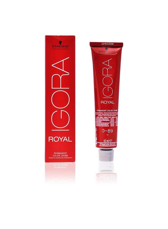 Schwarzkopf Igora Royal Permanent Hair Color 089 Red Violet Concentrate