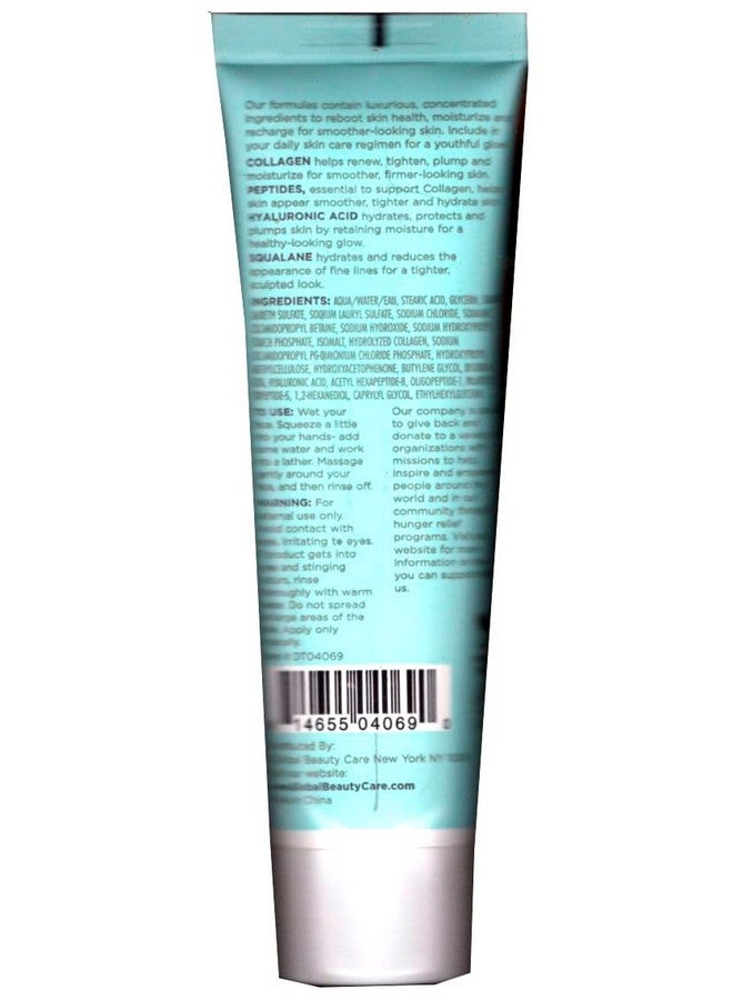 Smooth & Lift Collagen Facial Cleanser With Peptides Hyaluronic Acid & Squalane 2Fl.Oz 60Ml