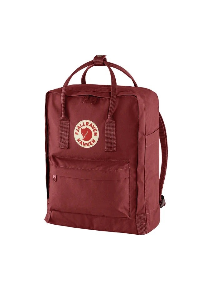 Kanken Classic Casual Backpack Back to School Bag 16 Inches Burgundy Red