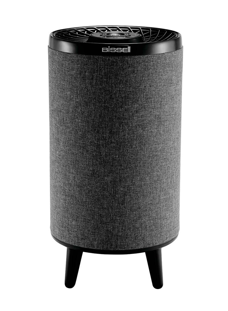 MYair Hub Grey Air Purifier: 3-Stage Filtration System, Whisper-Quiet Operation, Smart Functionality, Efficient Air Purification for Large Rooms and Bedrooms 31722 Grey