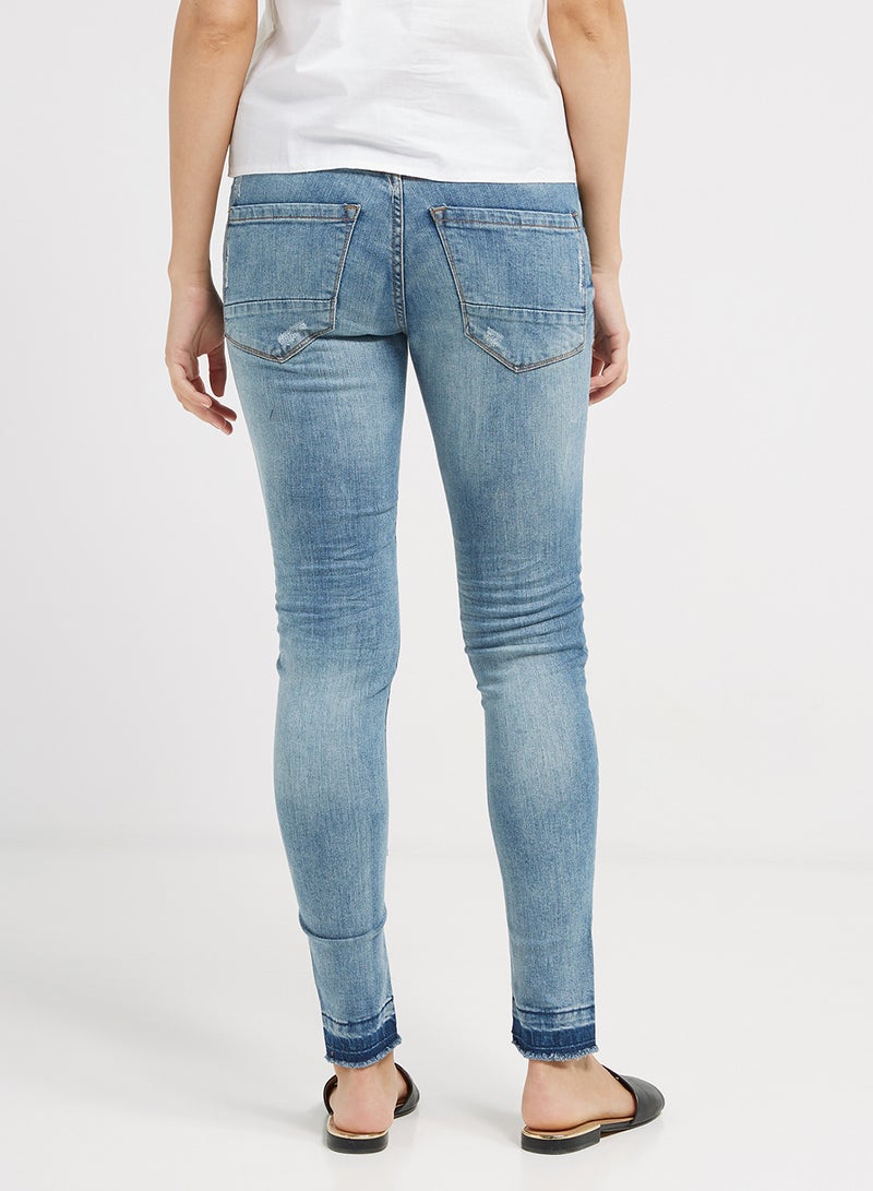 Skinny Fit Jeans Light Blue