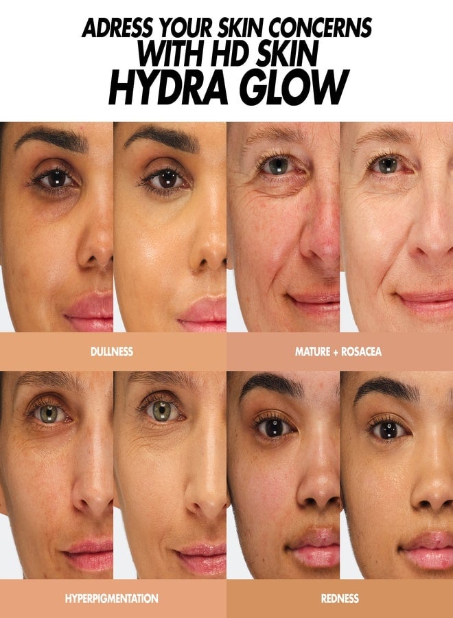 Hd Skin Hydra Glow Foundation  1N10 - Ivory